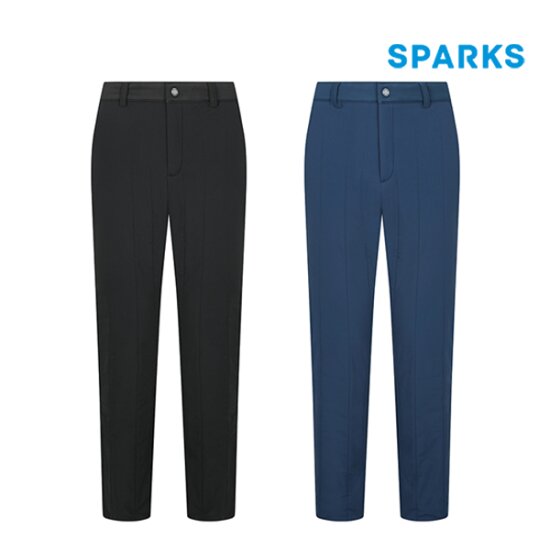 디즈니골프  슬림핏 본딩 기모 패딩 바지 SJ4MPA030