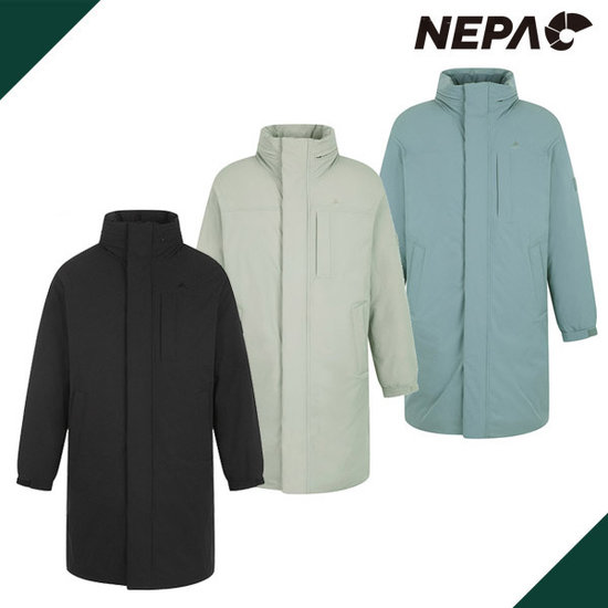 네파  C-TR 에어그램 써모 롱 다운 자켓 7IF2062