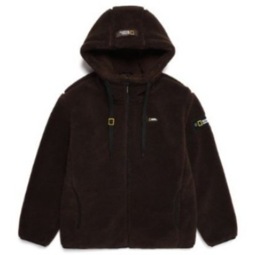 내셔널지오그래픽  코스토니 플리스 뽀글이 후드 풀집업 N224MFJ910