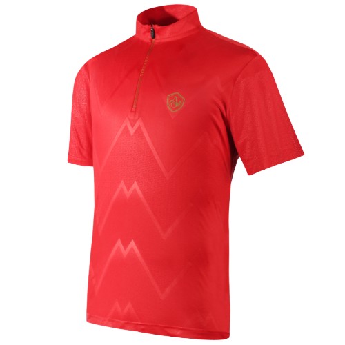 아티누스  냉감 반팔 집업티셔츠 AT-648