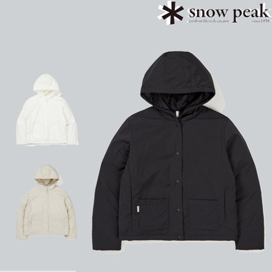 스노우피크  셔켓 후드 경량 다운 자켓 S23WWGDJ51IV