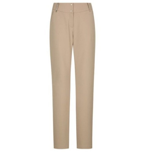 팬텀  솔리드 허리 로고 파이핑 팬츠 222B3PT951