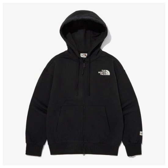 노스페이스 화이트라벨 보니 브러쉬드 후드 집업 NJ5JP52K