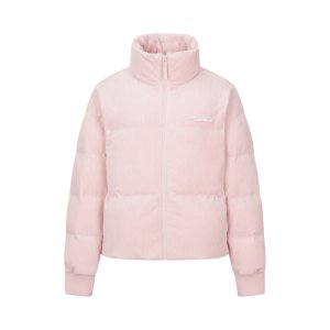 디스커버리 익스페디션 코듀로이 하이넥형 숏 패딩 점퍼 DWDJ96026-LPS