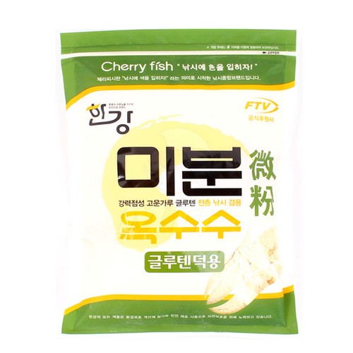 체리피시 한강 미분 옥수수 글루텐 덕용