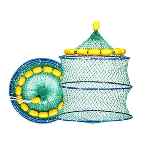 타작  고급3단 부력 살림망 45cm