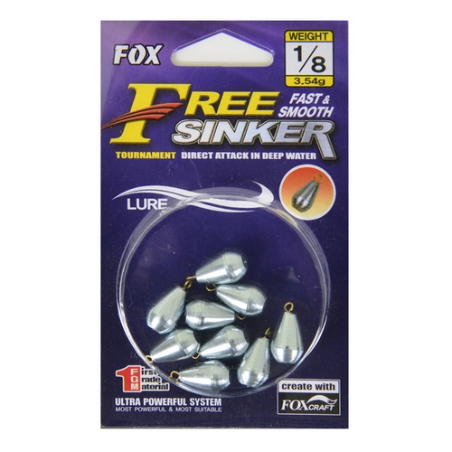 털보낚시  폭스크래프트 프리싱커