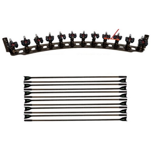 청수레저  칸2 골드 받침틀 일체형 12단