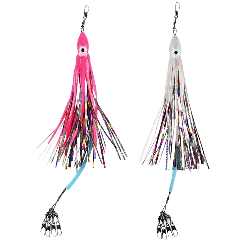 머털낚시  품질보증 반짝이 꼴뚜기 문어채비