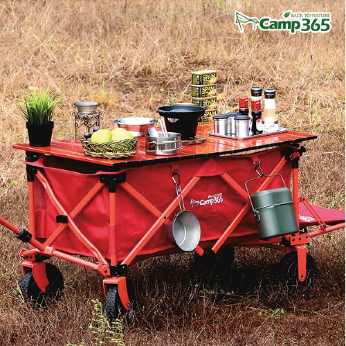 캠프365  파파웨건 스포츠 하이브리드 레드