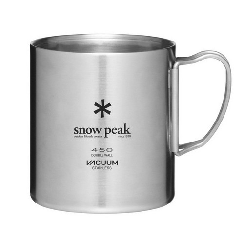 스노우피크  스텐레스 컵 450