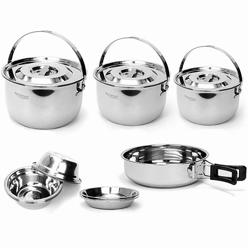 월드  스테인레스 코펠 16p 8인용