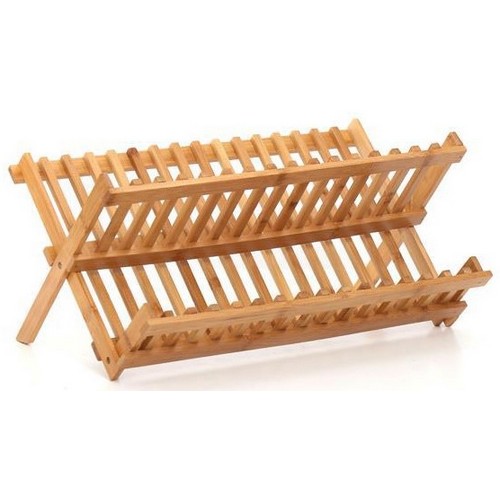 캠핑 우드 식기건조대 16칸