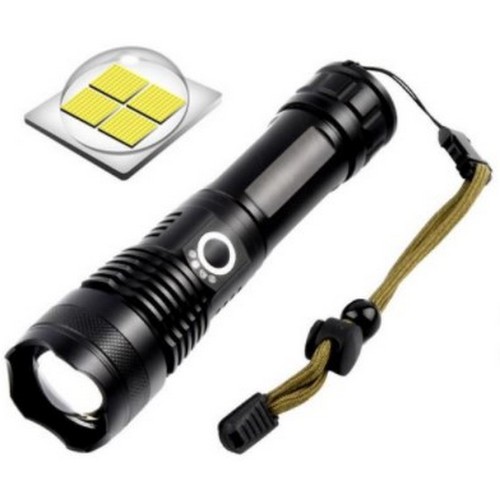 아이엠듀  LED 후레쉬 손전등 충전식 써치라이트 XHP70