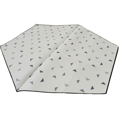 아이디인더스트리 알뜨리 육각 양면 피크닉 매트 대형 모던그레이 (240x270)