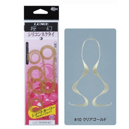 가마가츠  앵환 실리콘 넥타이 숏 컬리