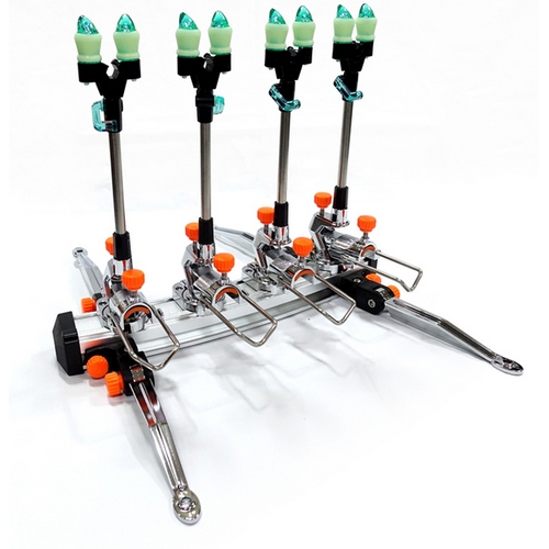 씨타임  명보 라운드 받침틀 실버 4단