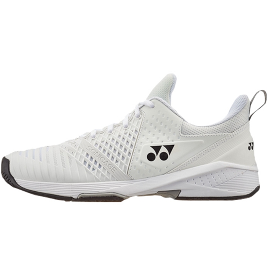 요넥스 파워쿠션 소닉케이지 3 와이드 SHT-S3WACEX (화이트+블랙)