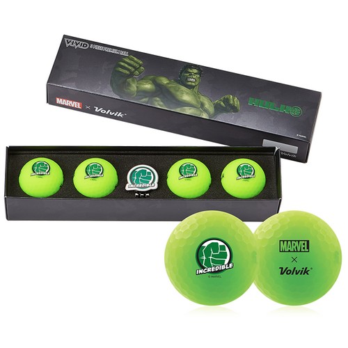 볼빅  비비드 마블 헐크 롱