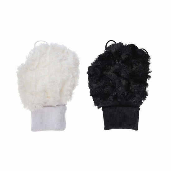 가야  방한 털 손등장갑