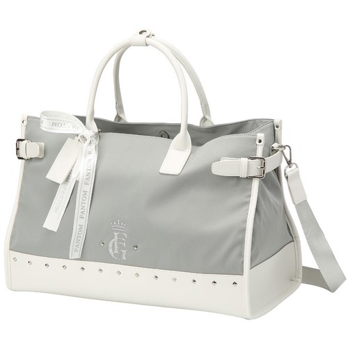 팬텀  리본 탈부착 리벳 장식 보스턴백 221B3BG651