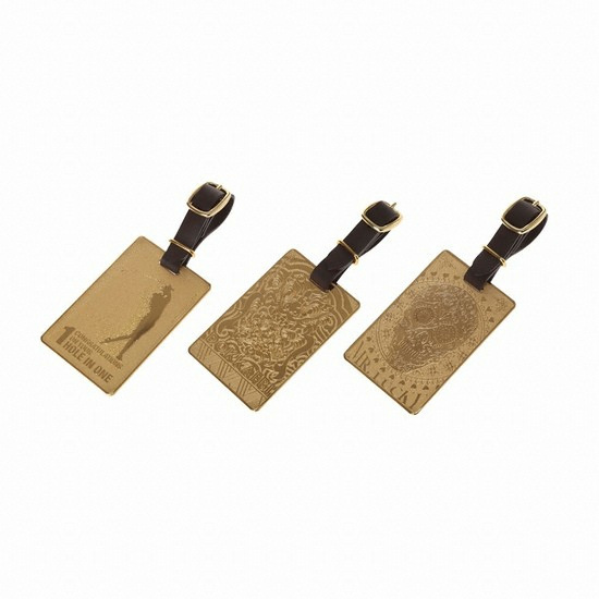 포보스  금 네임택 3종