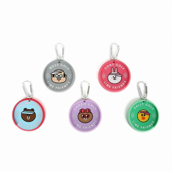 라인프렌즈  캐릭터 네임택