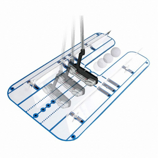 바로스포츠  트레이닝 퍼팅 미러 연습기