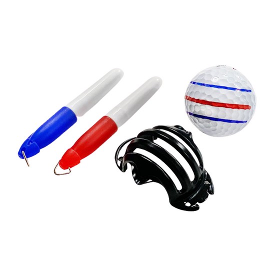 턴트골프  3줄 볼라이너 매직펜 세트