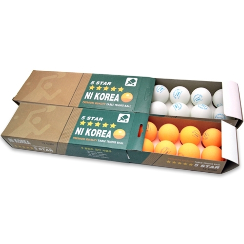 탁구공 5성 시합구