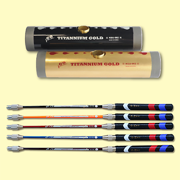 삼오레포츠  게이트볼스틱 카본 티타늄 TF-2700B + HE-4520T