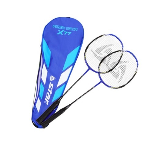 신신상사 스타스포츠 배드민턴라켓 2p + 풀커버 세트 X77