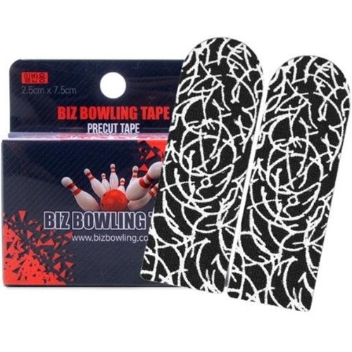 비즈볼링 회오리 프리컷 테이프 블랙