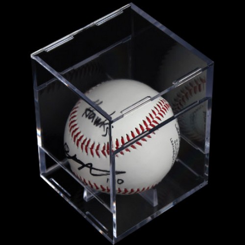 아디다스  투명큐브 야구공 보관케이스