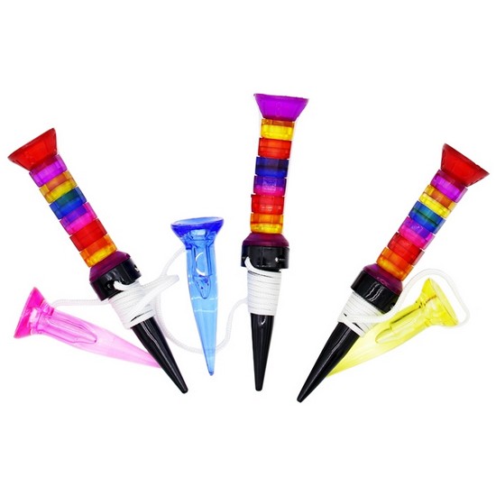 골프웰  다이나믹 무지개 골프티 세트