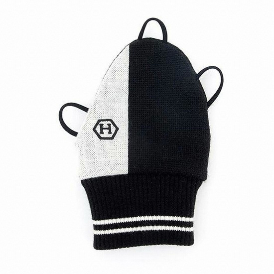 휴스토니  블랙 앤 화이트 손등토시