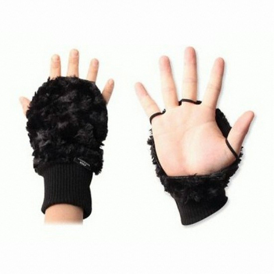 고운  털 손등장갑