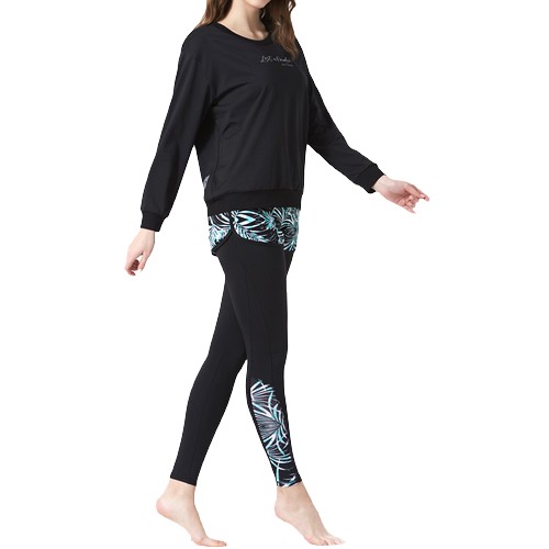 아가방&컴퍼니 베이직엘르 BEL-S217K 여성 래쉬가드 상하 3종세트