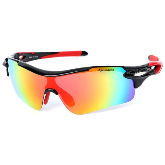 오클랜즈  S50 (블랙레드프레임 레드밀러편광)