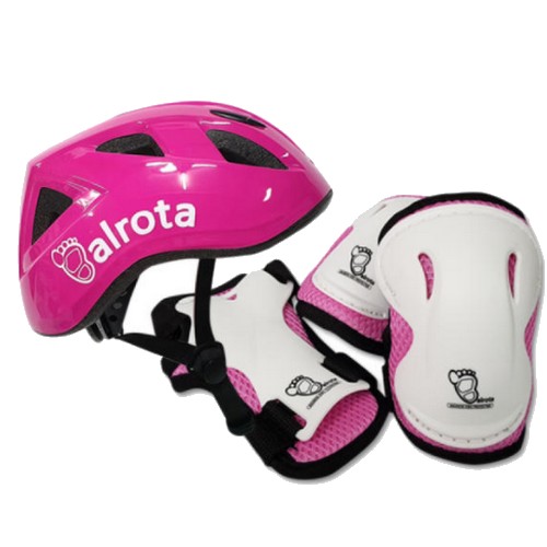 캠프닉  발로타 경랑 키즈 헬멧 + 보호대