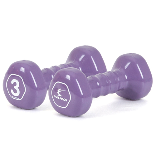 코리아스포츠 아이워너 PVC 삼각 아령