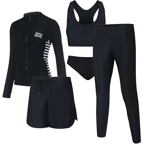 아웃사이즈  여성 빅사이즈 집업 래쉬가드 5종 세트 DM9052