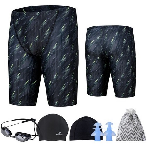 아쿠아티카  남성 실내수영복 BH07 선수용 수경 6종세트