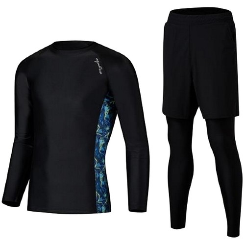 아쿠아티카  남성 래쉬가드 상하 2종세트 AQAMAS-PL