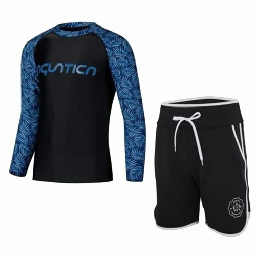 아쿠아티카  AQAMAU 남성 래쉬가드 상하 2종세트