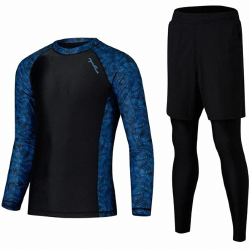 아쿠아티카  남성 래쉬가드 상하 2종세트 AQAMAY-PL