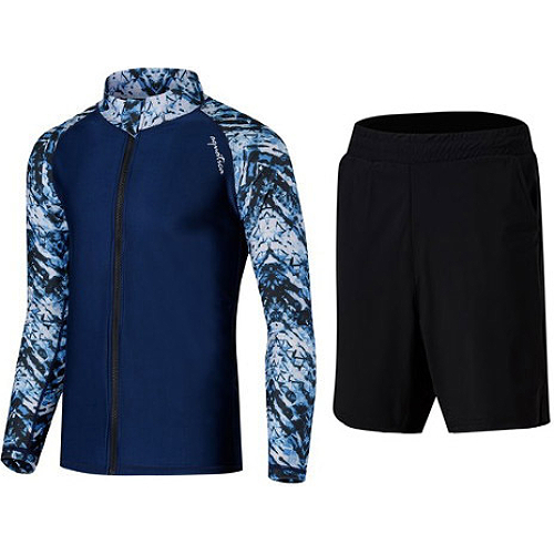 아쿠아티카  남성 집업 래쉬가드 상하의 세트 AQAMAO-PZ