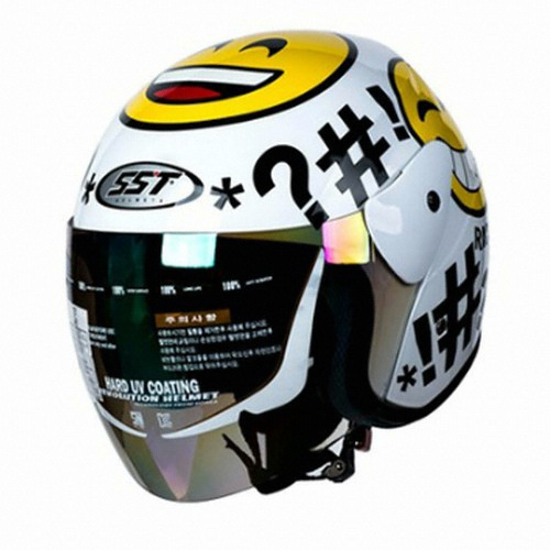 SST  레이서 오픈페이스 헬멧