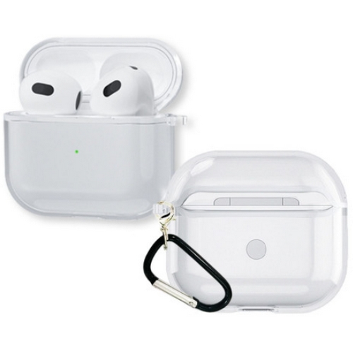 에바다  에어팟3 분리형 이니셜 투명 젤리케이스