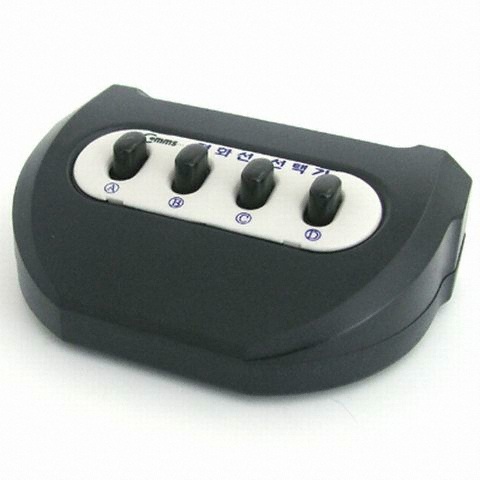 라이트컴 Coms 4:1 TEL 수동 선택기 (LC021, TEL41)